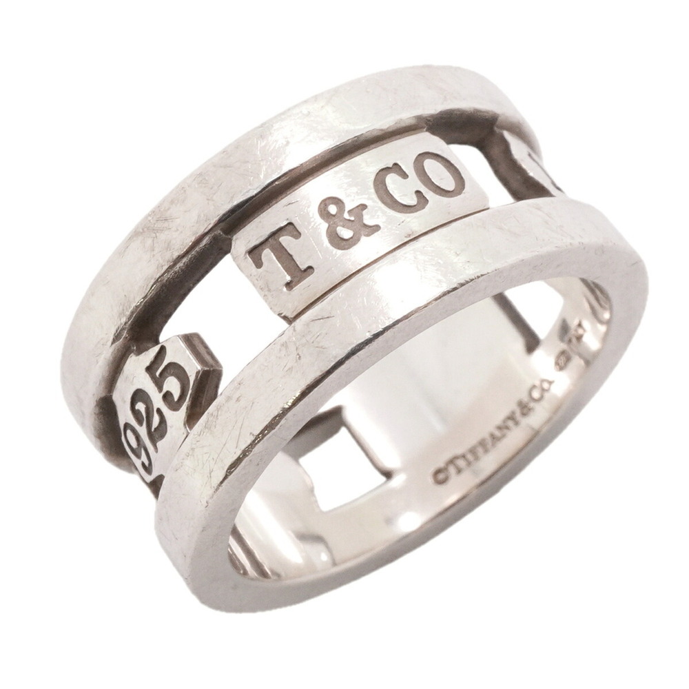 Tiffany & Co. 1837 Element Ring, Sterling Silver 925, Size 13.5 (Women's)